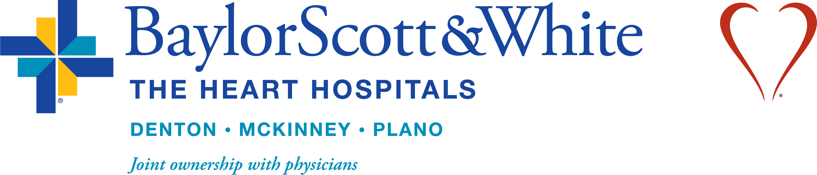 Baylor Scott and White The Heart Hospitals - Denton, McKinney, Plano - Joint ownership with physicians.